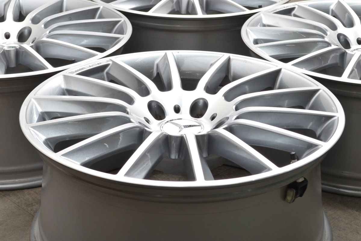 程度良好 メルセデスベンツ W463A Gクラス 純正 20in 8.5J 32 PCD130 4本セット 品番 A4634011700 スタッドレス用 G550 G400d G350d