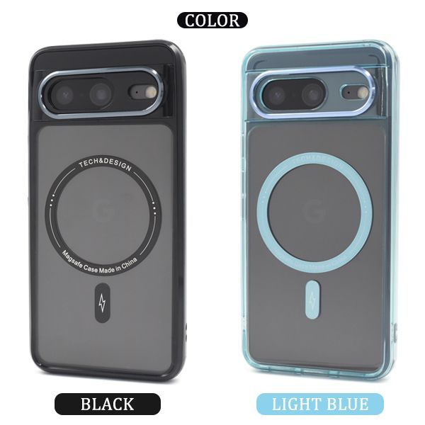 新品□Google Pixel 8 専用MagSafe対応 耐衝撃カラーバンパー