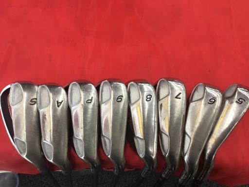 テーラーメイド BURNER PLUS 8S アイアンセット IR RE-AX SUPERFAST BURNER PLUS アイアン フレックスR メンズ 男性用 右利き 右用 Cランク ゴルフクラブ