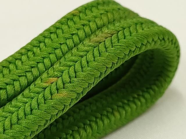 平和屋着物● 上 有職組紐道明 帯締め 冠組 鶸萌黄色 宮内庁御用 国立博物館御用 東京芸術大学御用 AABB3741ay