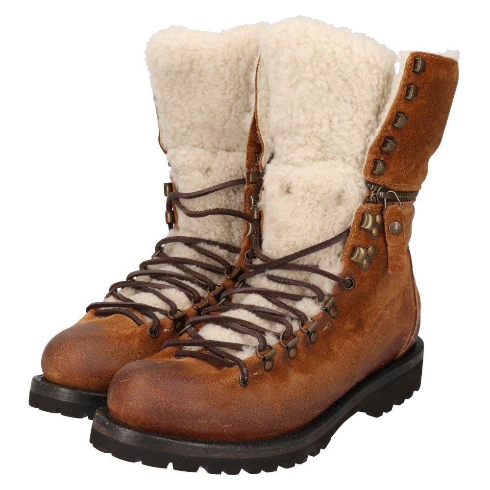 BUTTERO (ブッテロ) 2Way Mouton Mountain Boots 2ウェイ ムートン