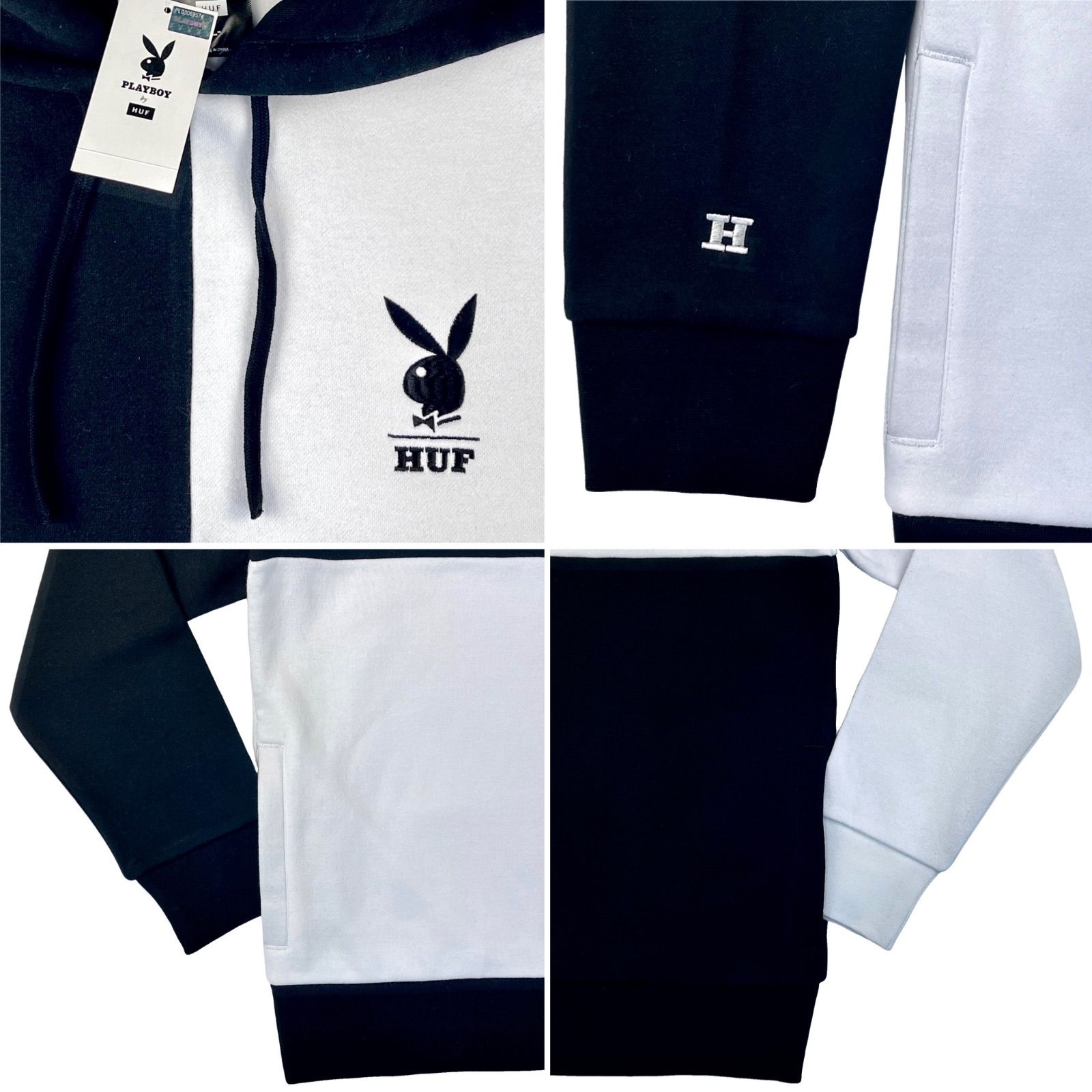 HUF ハフ PLAYBOY プレイボーイ コラボ うさぎ ラビット ワンポイント