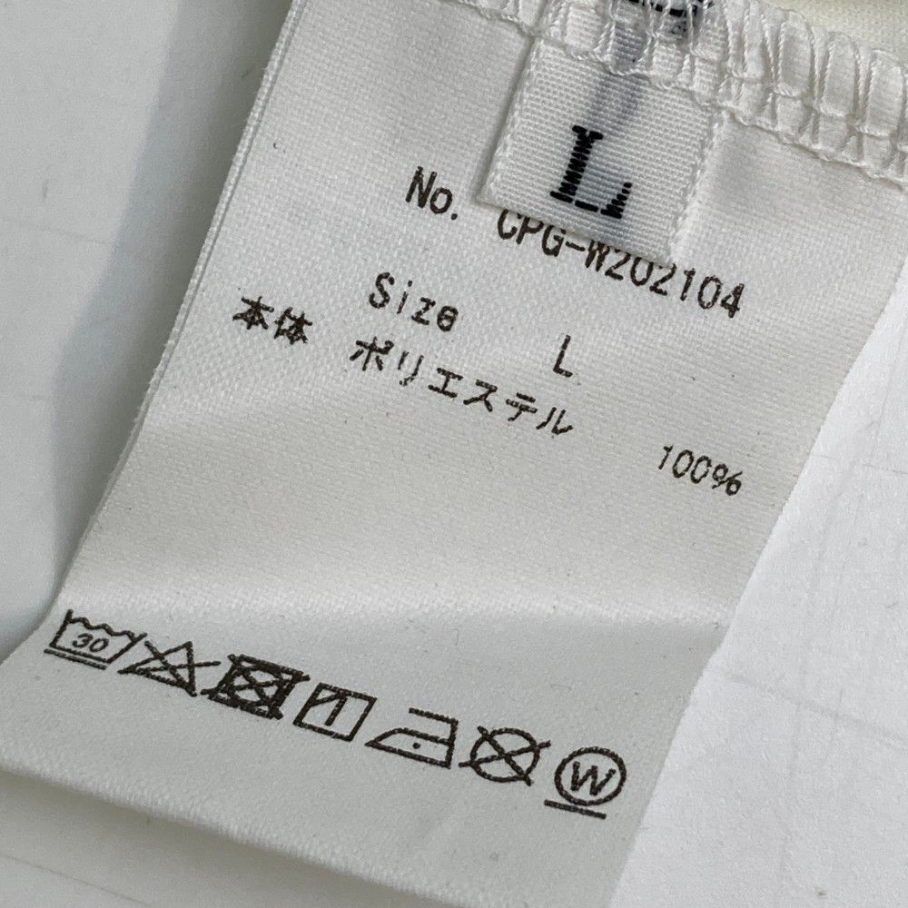 サイズ：L CPG GOLF シーピージーゴルフ  長袖フードTシャツ  ホワイト系 [240101465656] ゴルフウェア レディース ストスト サイズ：L CPG GOLF シーピージーゴルフ 長袖フードTシャツ