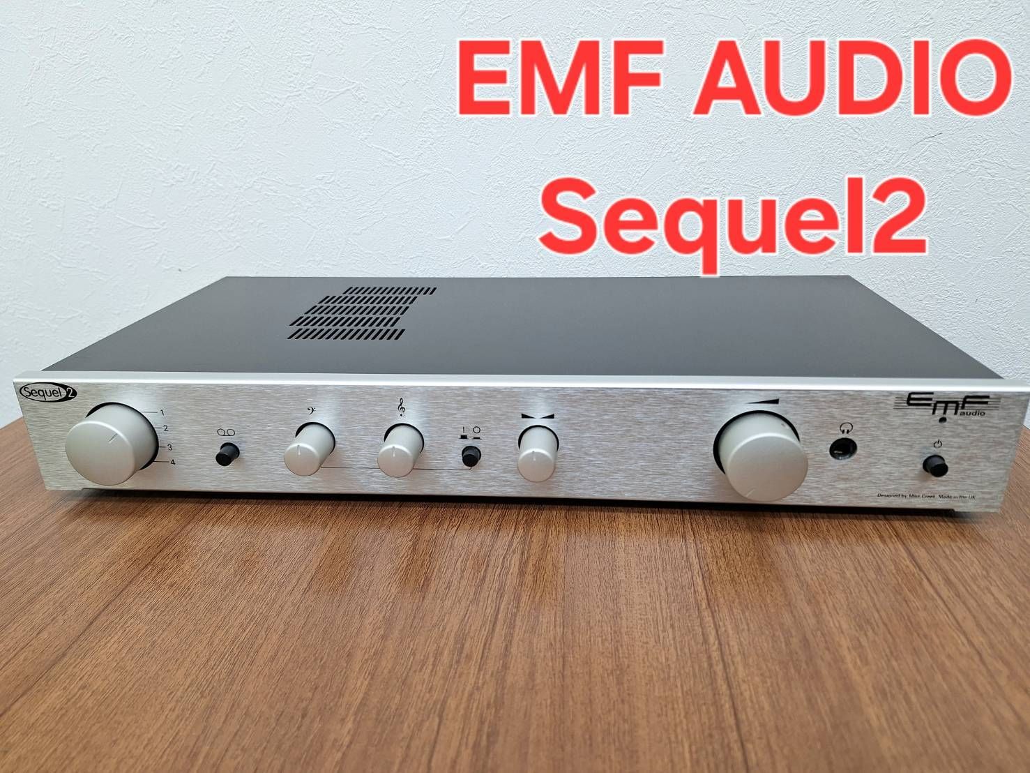 N 期間限定値下げ中！【保管品】フォロー割でお得！ 英国アンプ EMF AUDIO Sequel-2 シークエル2 プリメインアンプ Creek  オーディオ機器 - メルカリ