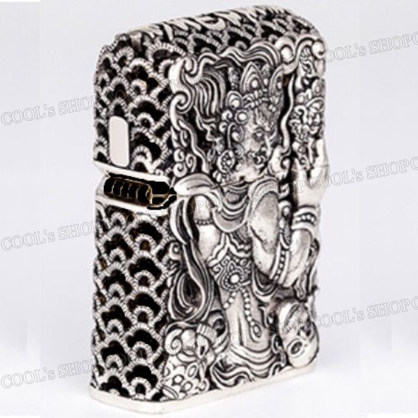 不動明王 全面装飾 フルオーダー フルメタルジャケット Zippo 和柄 和 