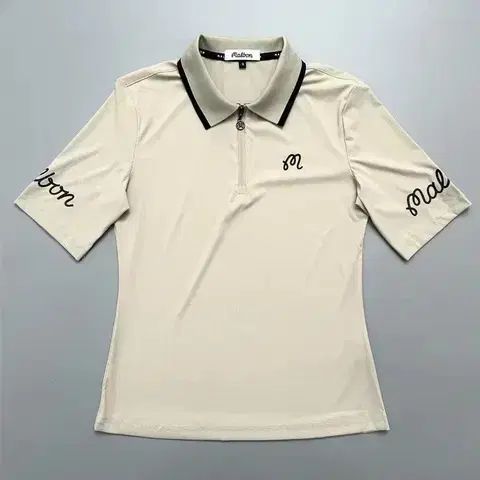 低価格の MALBON GOLF(マルボンゴルフ) ロゴ ポイント カラー Tシャツ レディースウェア