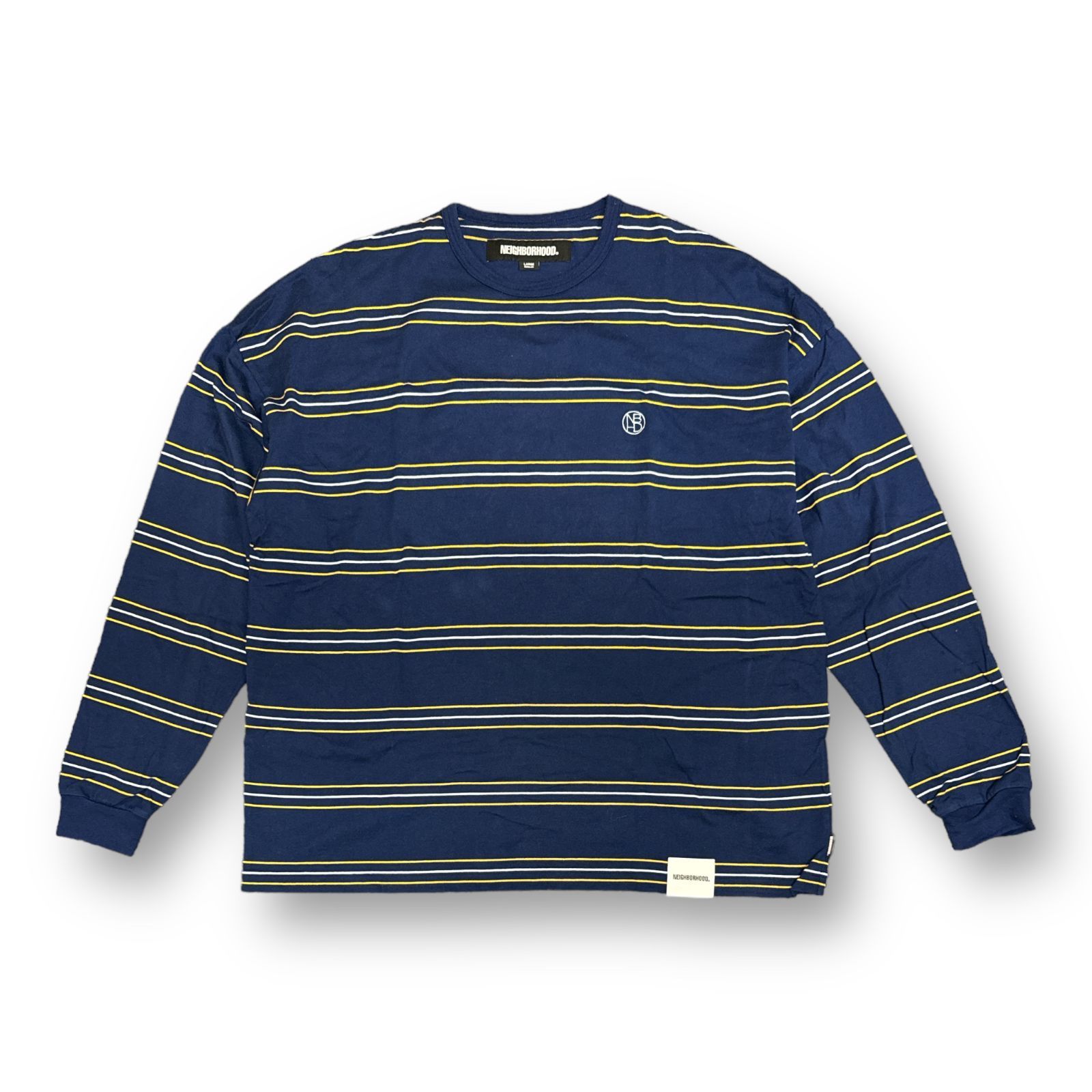 NEIGHBORHOOD 23SS BORDER CREWNECK LS ボーダー クルーネック ロング
