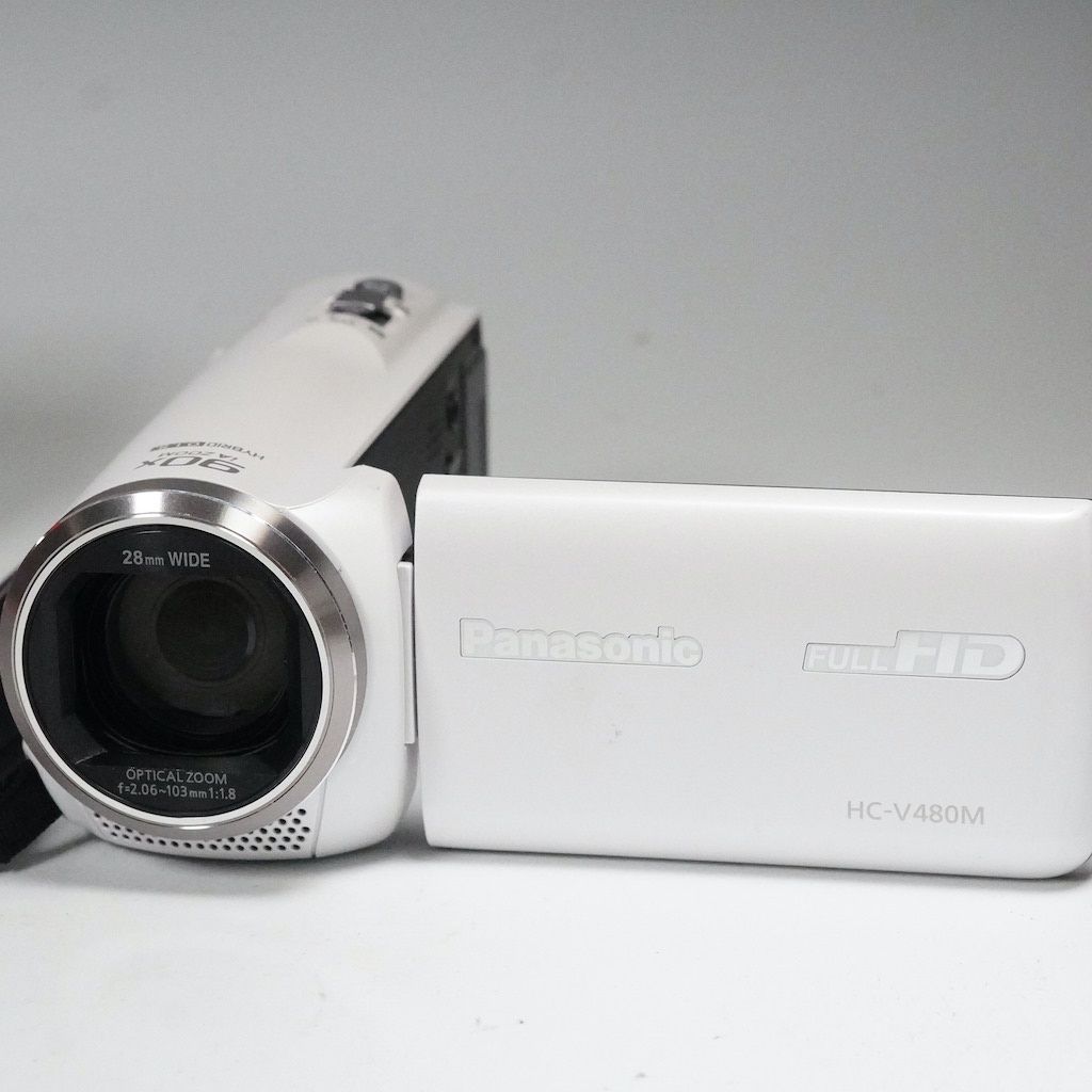 Panasonic パナソニック HC V 480 M ホワイト 返金保証 2319