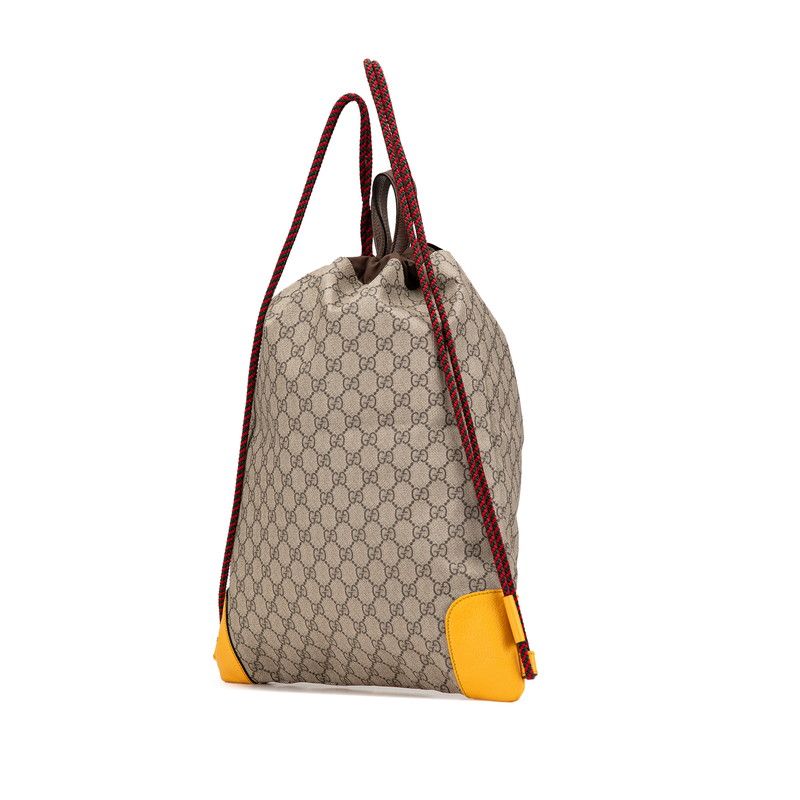 GUCCI - GUCCI ドローストリング ナップサック タイガー ロゴ GG