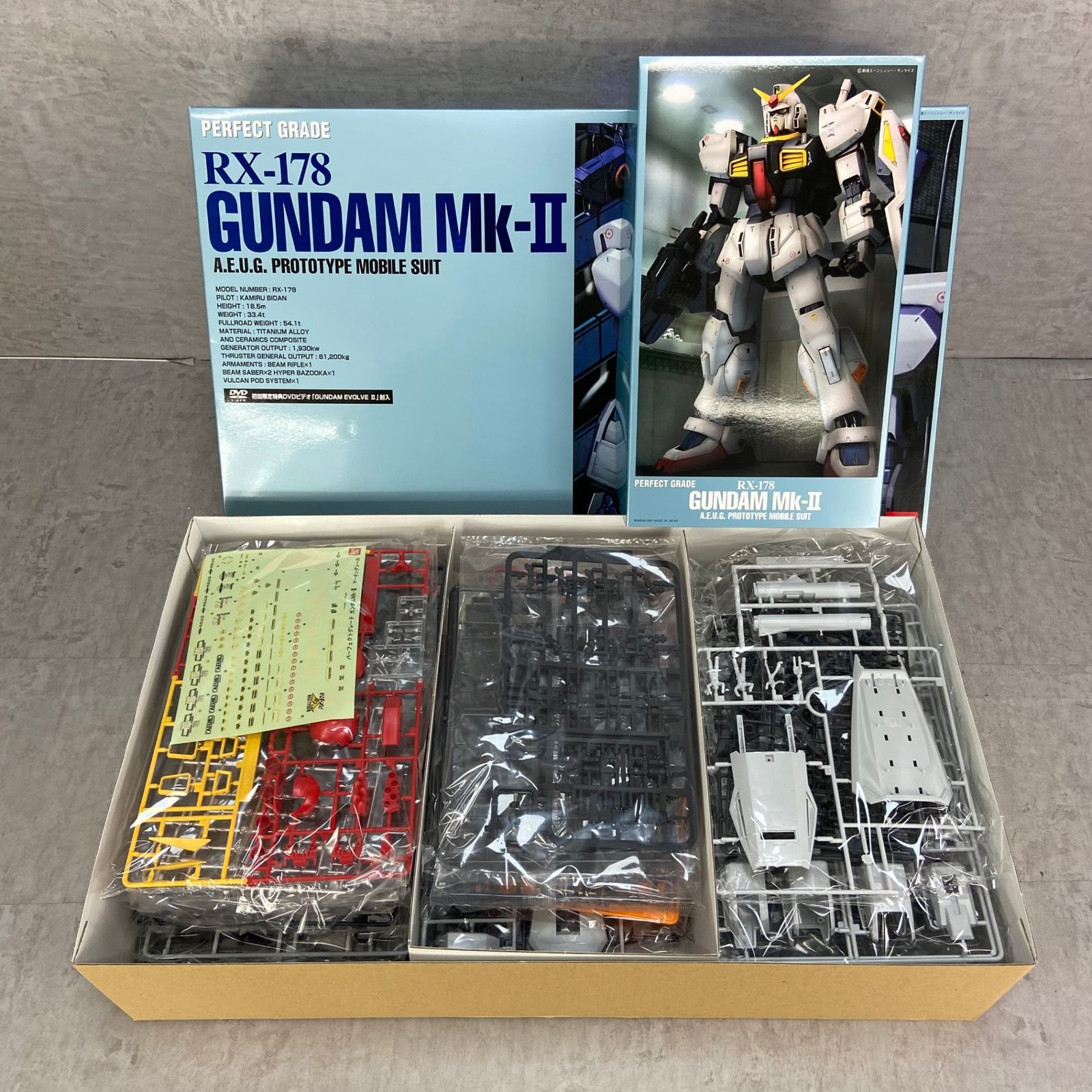 BANDAI バンダイ RX-178 ガンダムMk-II エゥーゴカラー 機動戦士Zガンダム プラモデル PG パーフェクトグレード 1/60 -  メルカリ