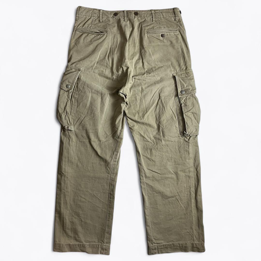 RRL ミリタリー パラトルーパー カーゴパンツ サスペンダーボタン