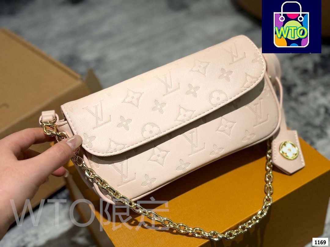 LV ルイヴィトンWALLET ON CHAIN IVY 脇バッグ 斜めショルダーバッグ 財布 鍵バッグ 小銭入れ 手持ちバッグ バッグ