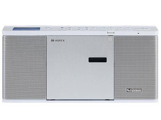 5営業日で発送 TOSHIBA 東芝 CDラジオ Aurex 密閉型ネオジウムスピーカー搭載 ホワイト TY-ANX3 W