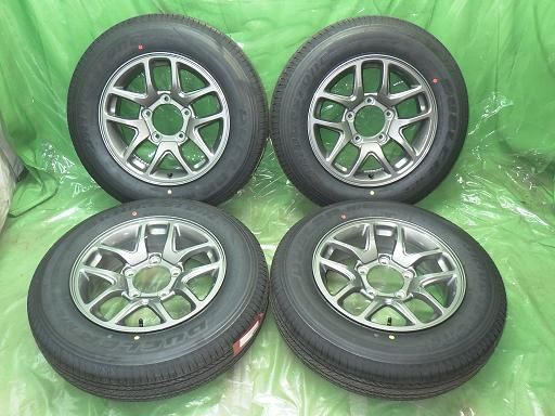 【中古】23年製 バリ山 ジムニー 純正 16インチ ブリヂストン デューラー