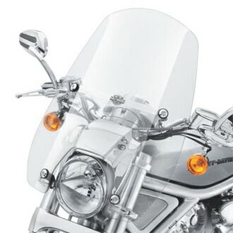 クイックリリース コンパクト ミッドスポーツ ウインドシールド VRSCDX用