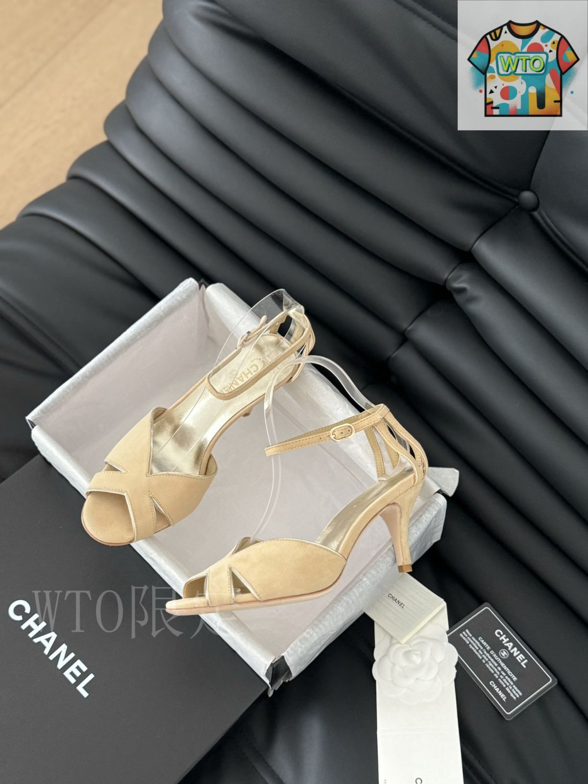 【安定感のあるヒール☆】CHANEL サンダル Chanel 24P ハイヒール サンダル02-1 - メルカリ