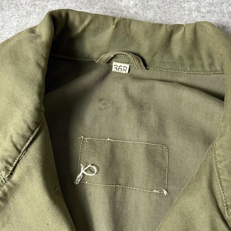 40s US ARMY 米軍実物 M-43 フィールド ジャケット 36R / 40年代 40s US ARMY 米軍実物 M-43 フィールド ジャケット 36R / 40年代