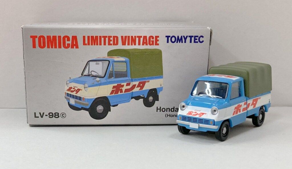 トミカリミテッドビンテージ ホンダ T360 LV-98c 本田 PRカー Amazon | トミカリミテッドヴィンテージ TLV98cホンダT360
