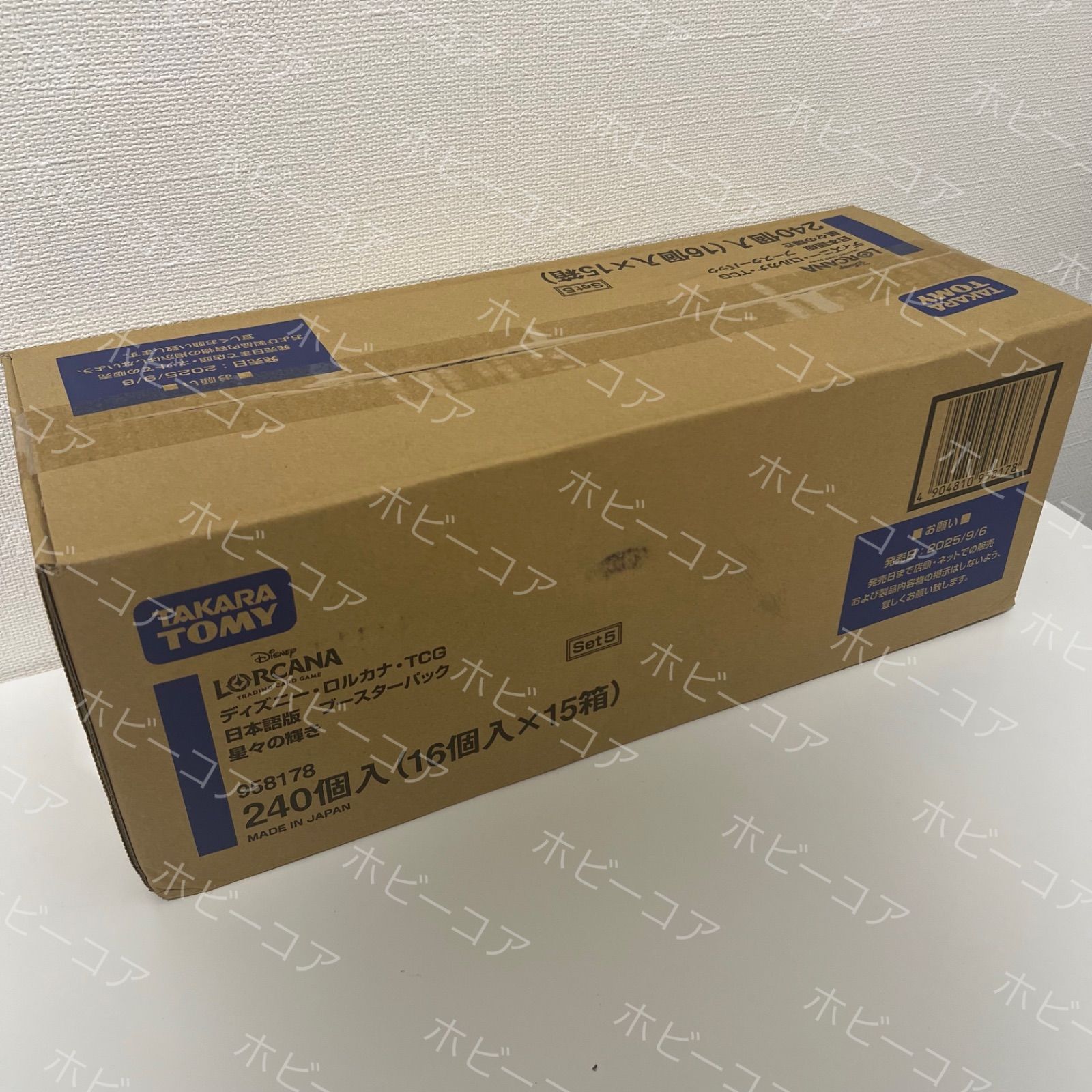 特価 ディズニー・ロルカナ・TCG 星々の輝き15BOX入 未開封