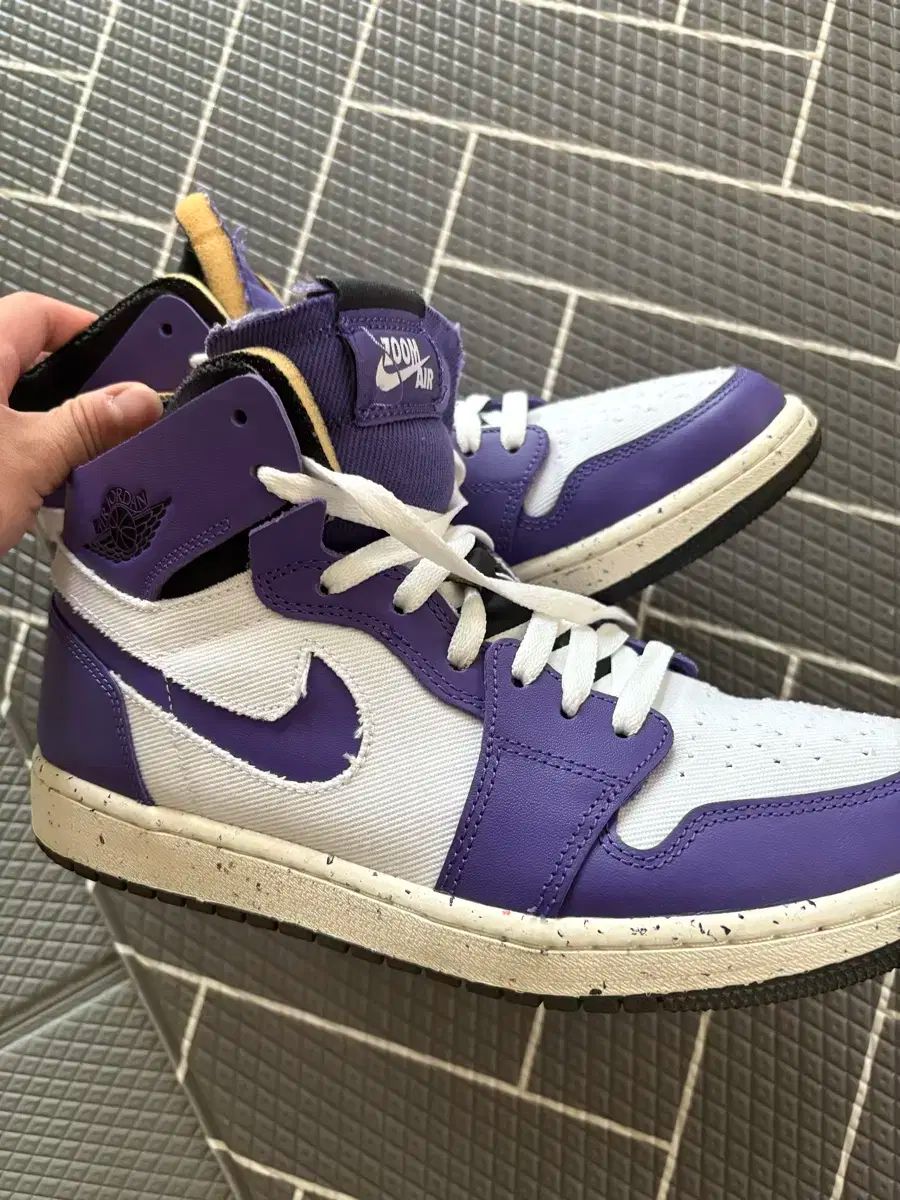 ナイキ エア ジョーダン 1 ズーム パープル