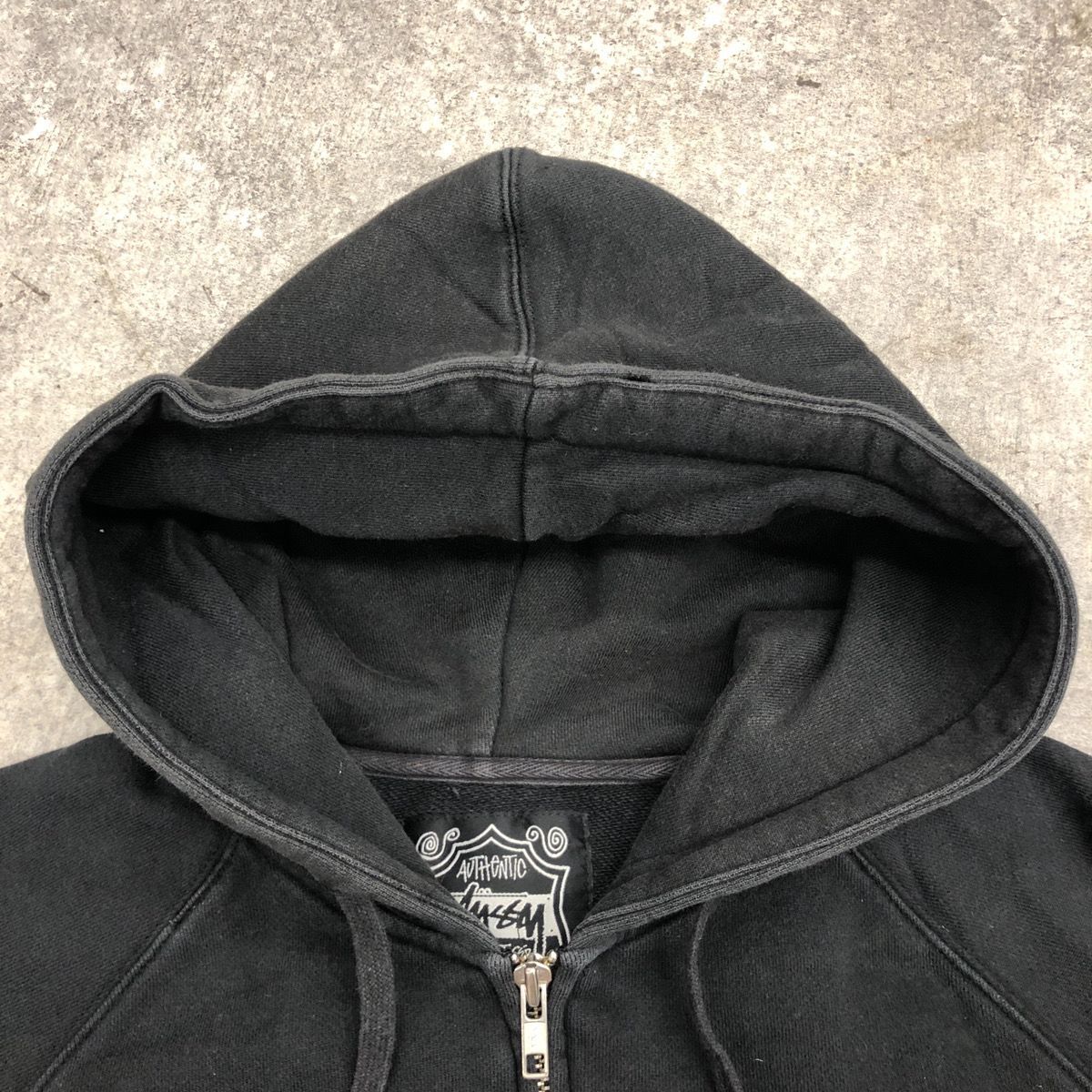 STUSSY ステューシー ジップパーカー PARKER パーカー フロントジップ