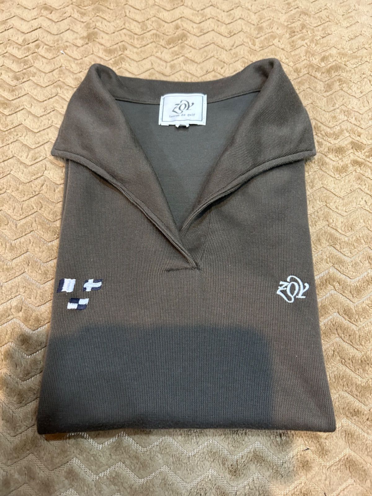 ZOY ゾーイ ノースリーブ シャツ レディース ゴルフウェア M