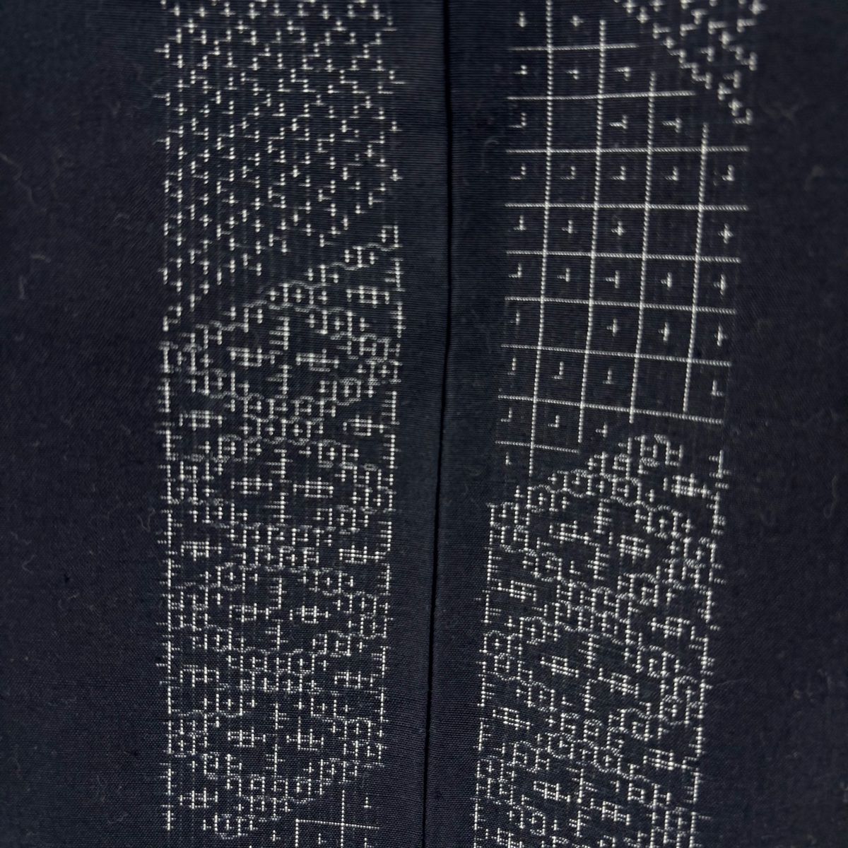 結城紬 身丈158cm 裄丈63.5cm S 袷 奥順 はたおり娘 やまと 証紙 縞  