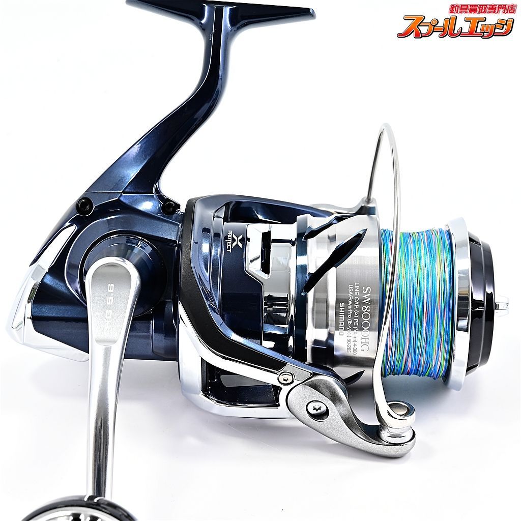 【シマノ】 21ツインパワー SW8000HG 未使用PEライン YGK GソウルX4 4号300m装着 SHIMANO  TWINPOWERm37565 - メルカリ