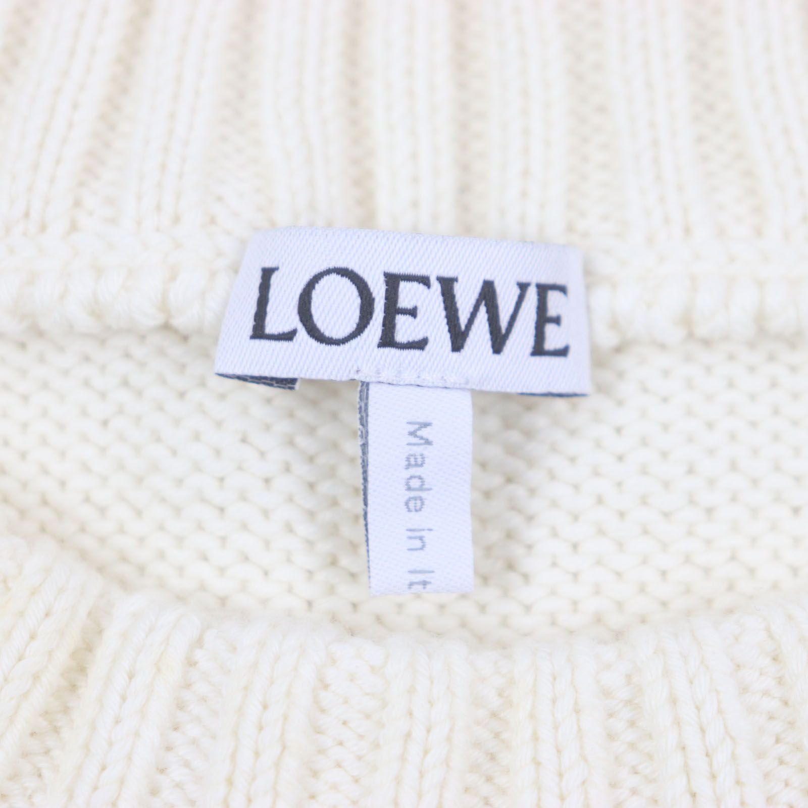 美品▽LOEWE ロエベ H3299640SM コットン100% ロゴ エンブロイ 美品▽LOEWE ロエベ H3299640SM コットン100% ロゴ エンブロイ