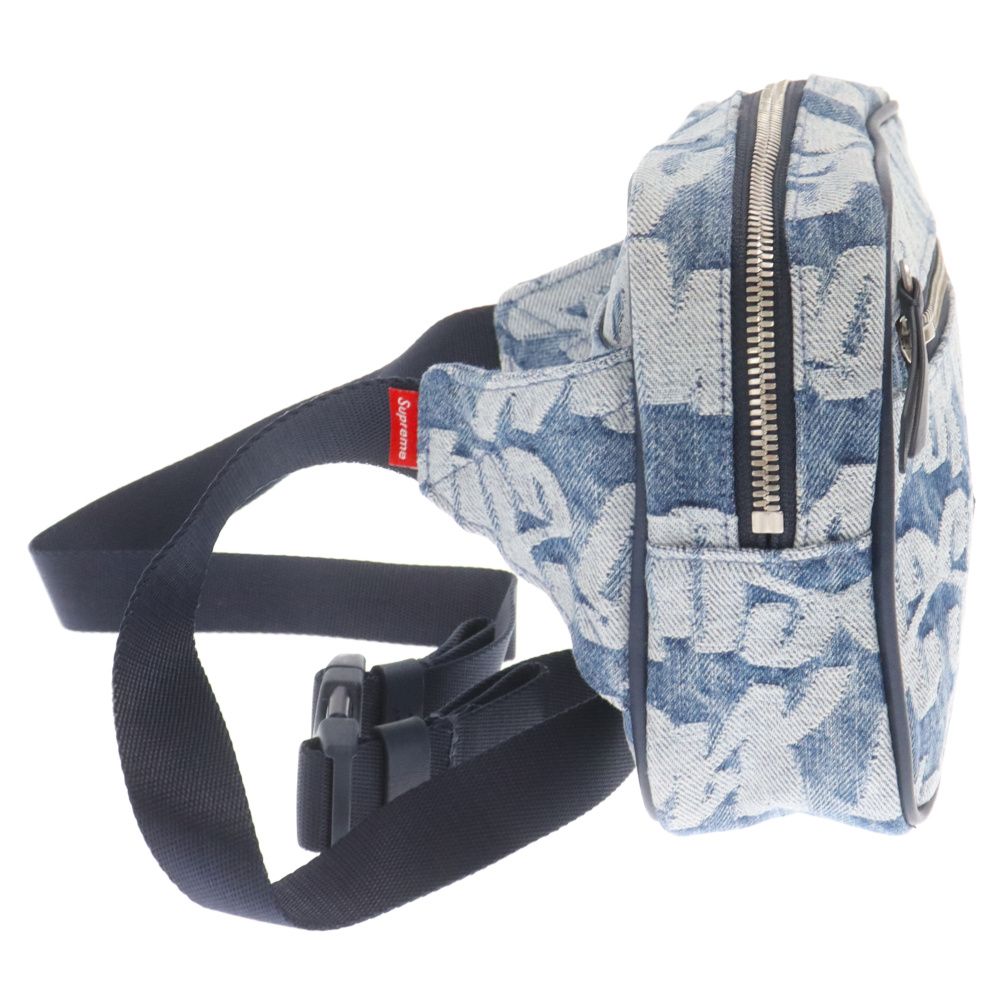 SUPREME (シュプリーム) 22SS Fat Tip Jacquard Denim Waist Bag