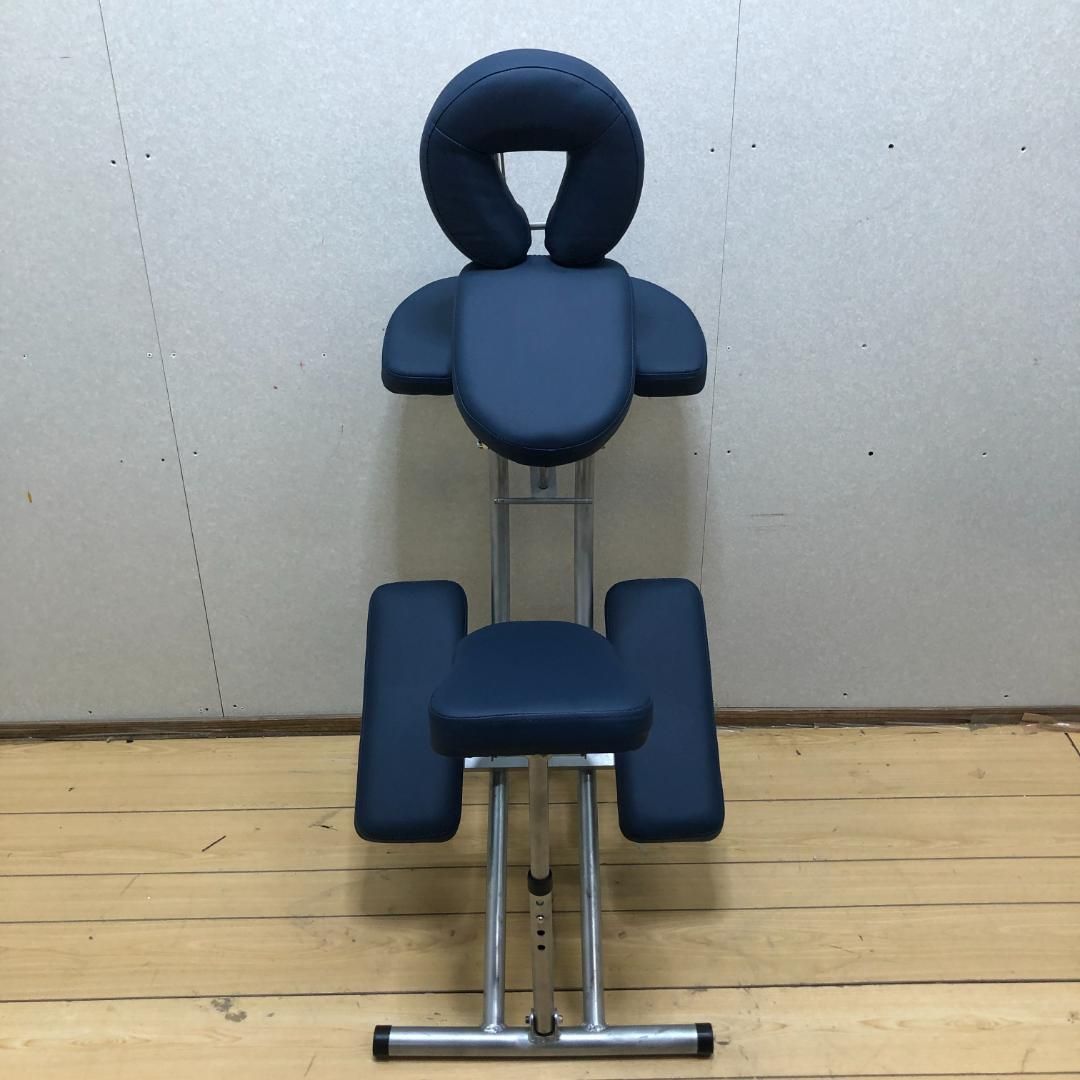 超 軽量 クイックマッサージチェア JUST ダークブルー クイックチェア