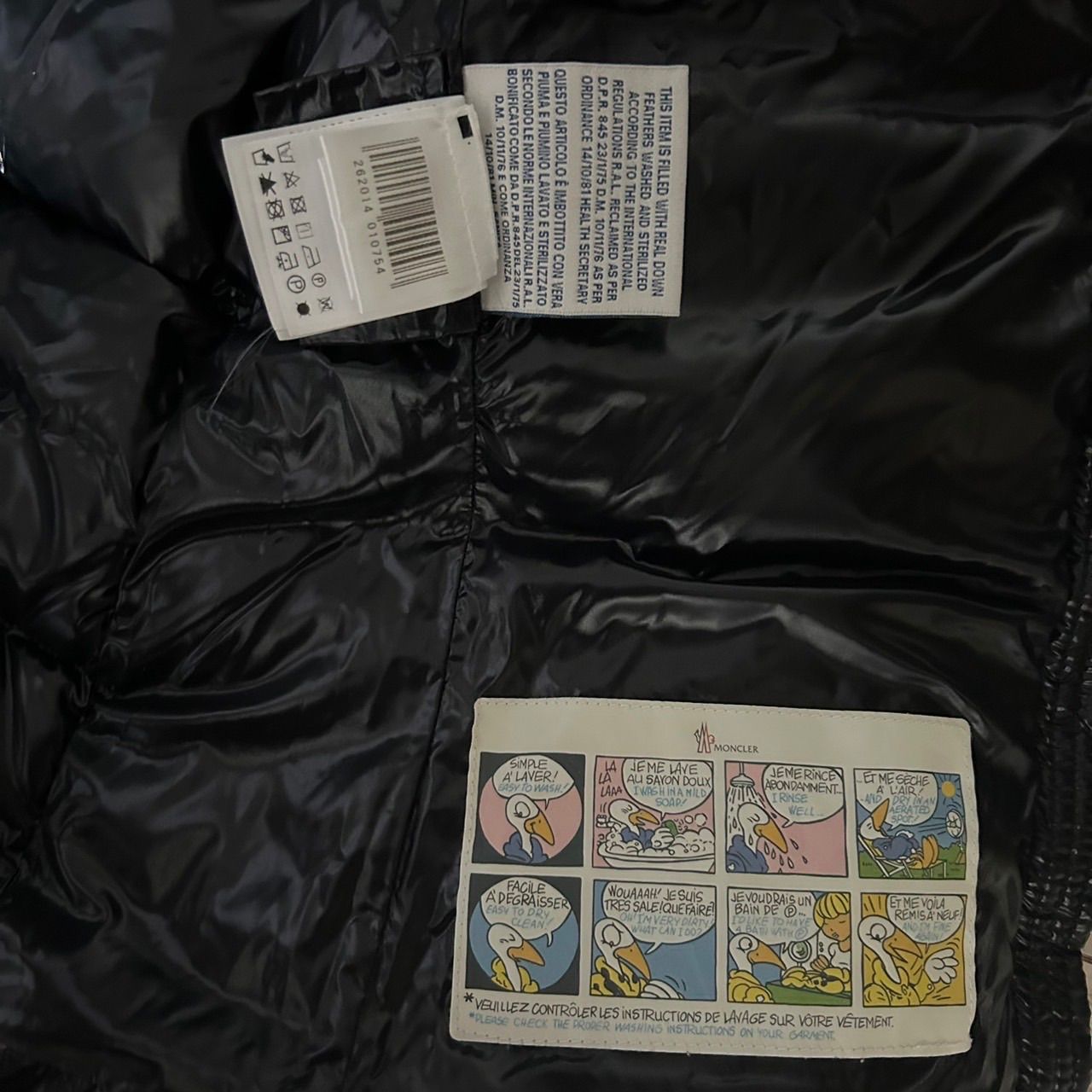MONCLER モンクレール ダウンジャケット☆BADY☆ブラック☆サイズ1 