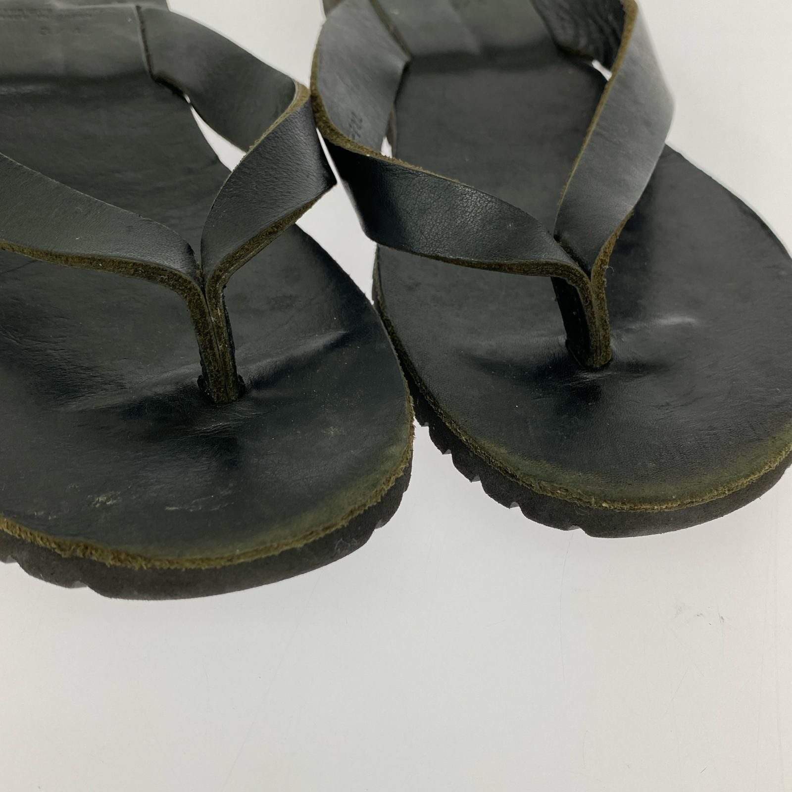 【新品未使用】Yohji Yamamoto pour homme SANDAL Yohji Yamamoto POUR HOMME ヨウジヤマモト プールオム 24SS OIL