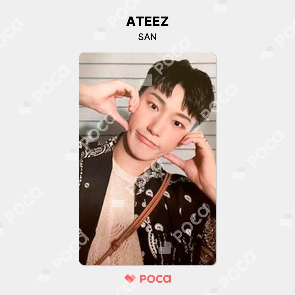 ATEEZ　アチズ　FEVER　EVERLINE　エバラ 特典　トレカ　ユノ ATEEZ ユノ トレカ アルバム ZERO:FEVER EPILOGUE - メルカリ