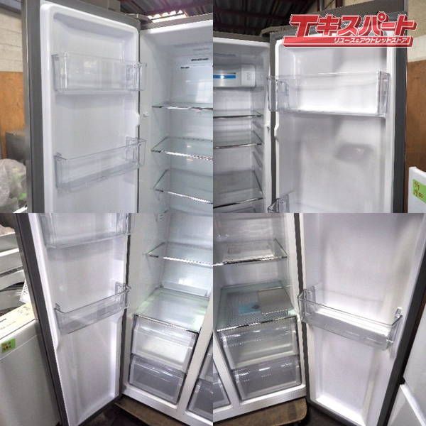 AQUA/アクア AQR-SBS45J 2ドア 449L 観音開き 冷蔵庫 2019年製