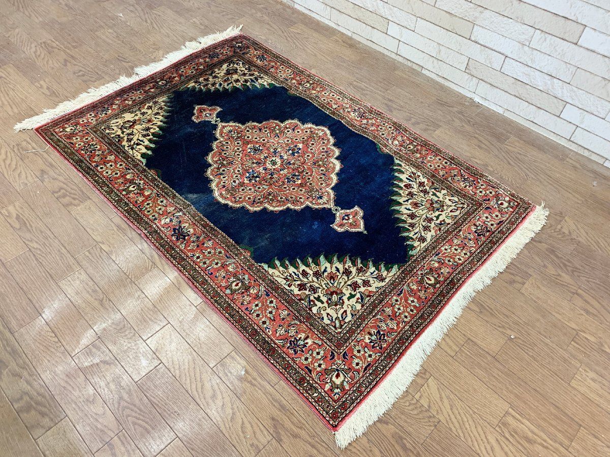 トルコ絨毯 べルガマ オールド絨毯 トライバルラグ ヴィンテージ