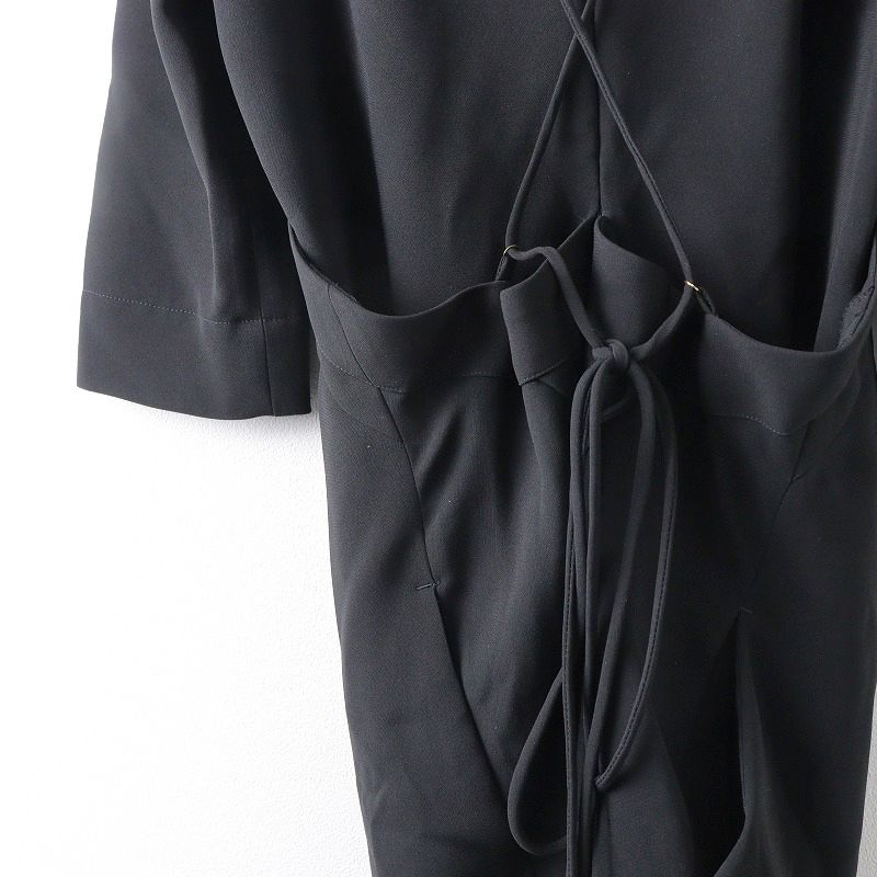 未使用 定価6.1万 2024SS アキコアオキ AKIKOAOKI Layered Apron Dress