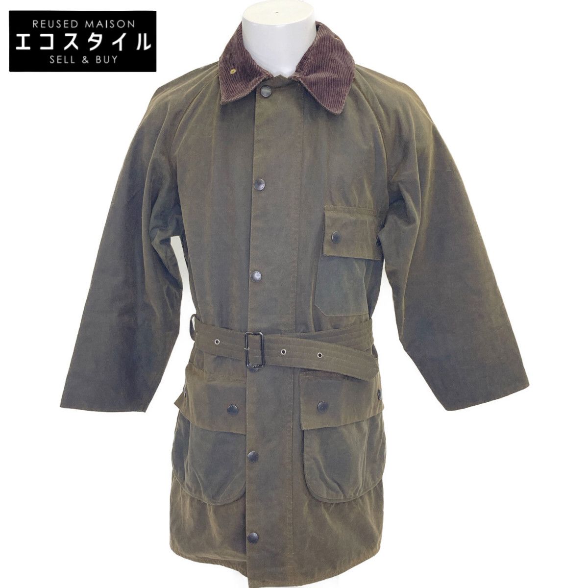 Barbour バブアー ﾌﾞﾗｳﾝ 3ﾜﾗﾝﾄ SOLWAY ZIPPER|ｿﾙｳｪｲｼﾞｯﾊﾟｰ ｵｲﾙﾄﾞｼﾞｬｹｯﾄ 38