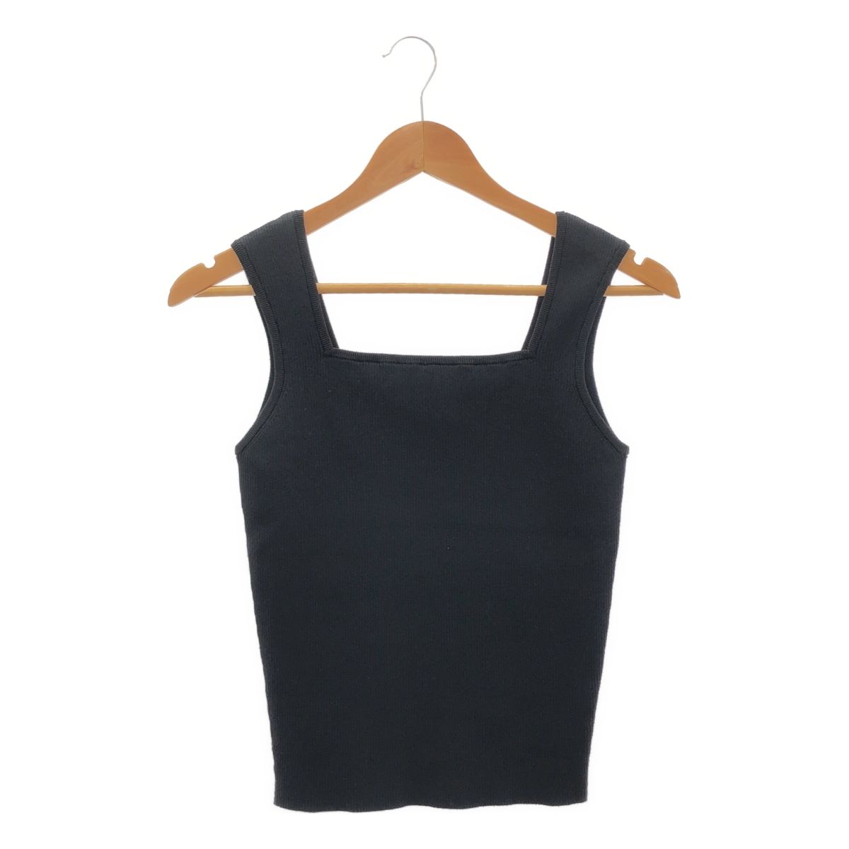 ロンハーマン　Ron Herman リブ　スクエア　タンクトップ　square 美品】 Ron Herman / ロンハーマン | Square Neck Rib Tanktop