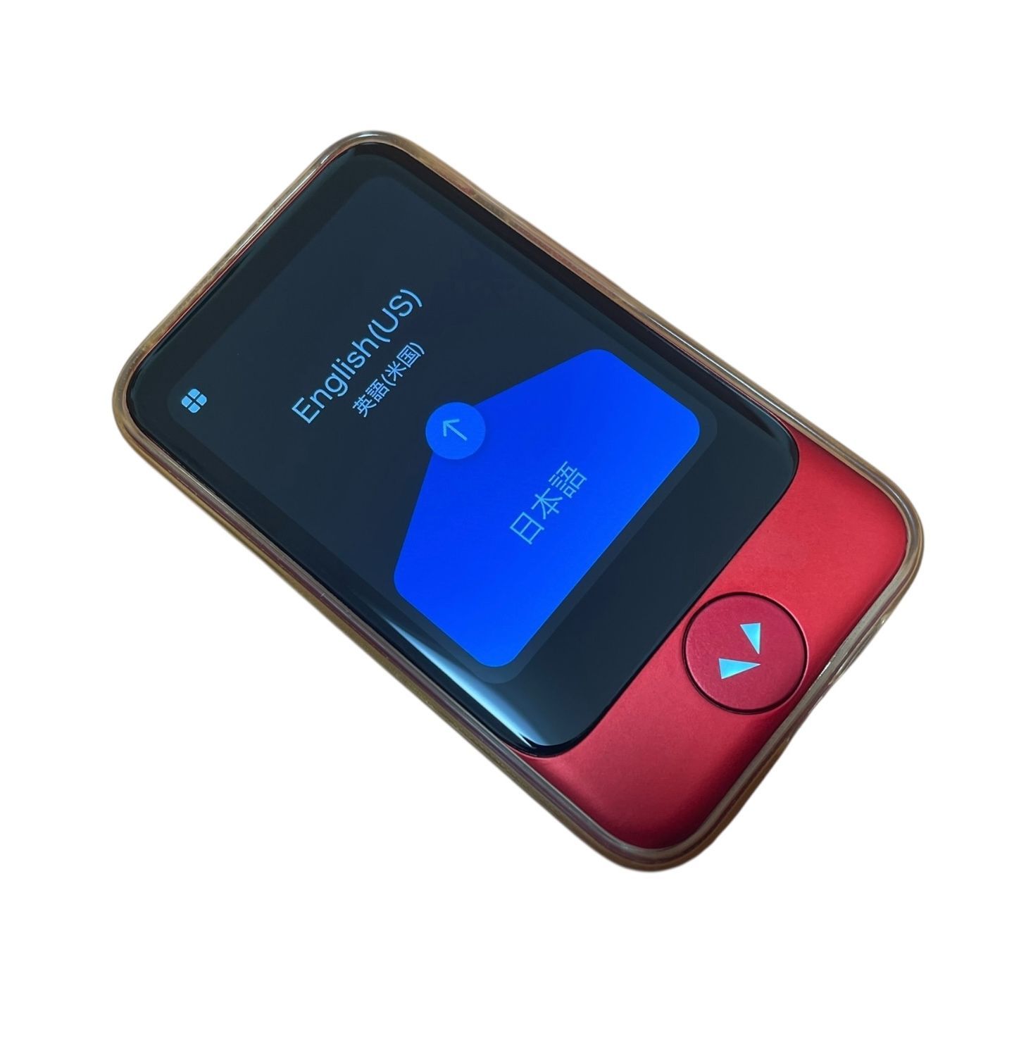 POCKETALK ポケトーク(W)レッド 翻訳機 管理番号2897】POCKETALK S