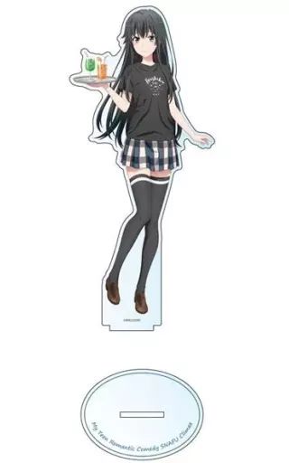 中古】アクリルスタンド・アクリルパネル 雪ノ下雪乃(カフェVer.) デカ