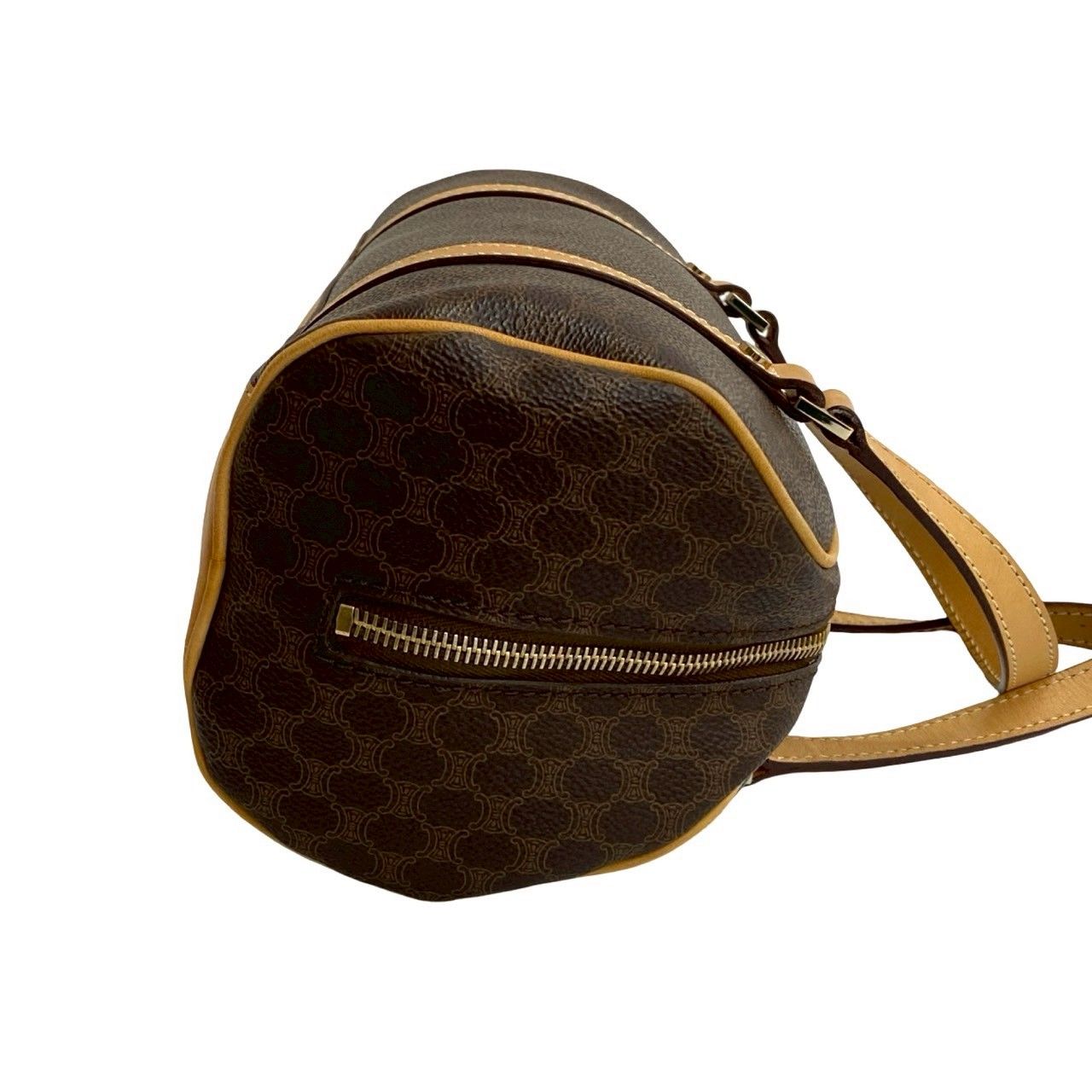 極 美品 袋付き CELINE セリーヌ マカダム ブラゾン トリオンフ