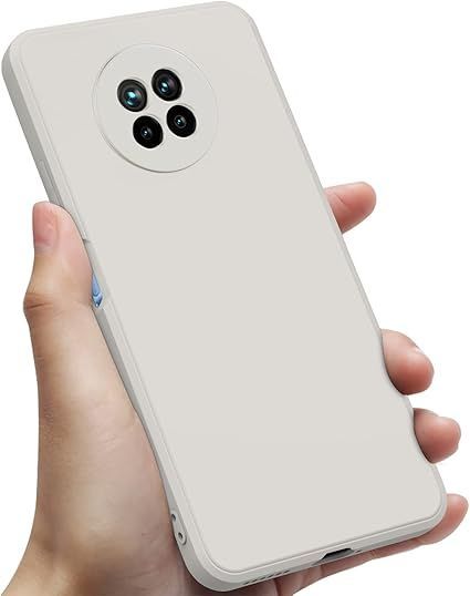 Redmi Note 9T ケース 耐衝撃 薄型 スリム シリコン NOTE 9T カバー TPU カメラ保護 ワイヤレス充電 ケース ストラップホール 指紋 防止 スマホケース ベージュ 白0200-06