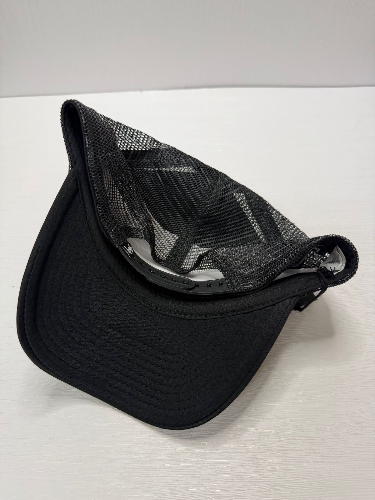 Stussy メッシュバック 黒 ベースボールキャップ STUSSY ステューシー メッシュキャップ SS LINK TRUCKER CAP