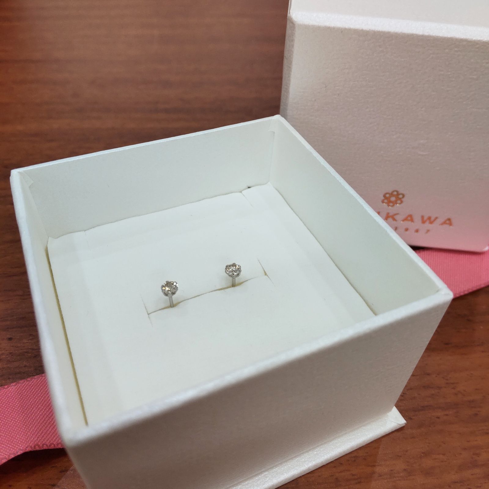 未使用 ダイヤモンドピアス 上質ダイヤ Pt900 ジュエリー - メルカリ