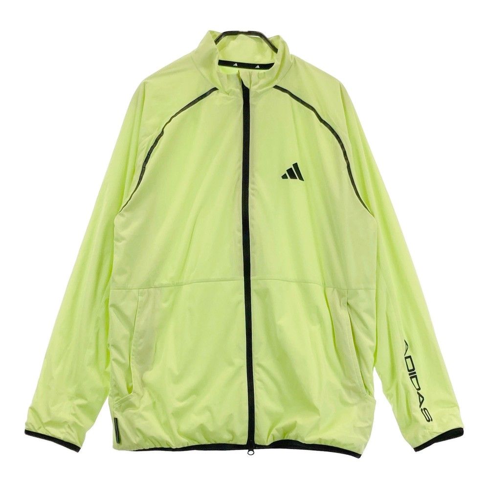 サイズ：L ADIDAS GOLF アディダスゴルフ 2023年モデル 長袖 ジップジャケット  グリーン系 [240101430961] ゴルフウェア メンズ ストスト サイズ：L ADIDAS GOLF アディダスゴルフ 2023年モデル 長袖