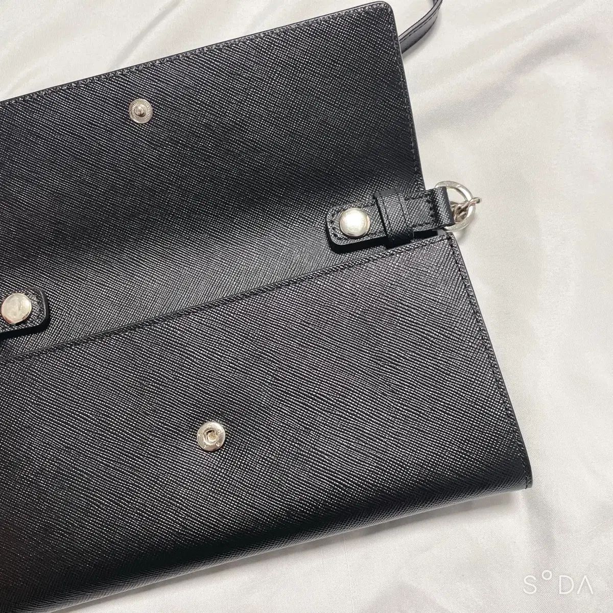 AIGNER アイグナー ブラック 長財布 クロスバッグ DECORATOM_COM_BR