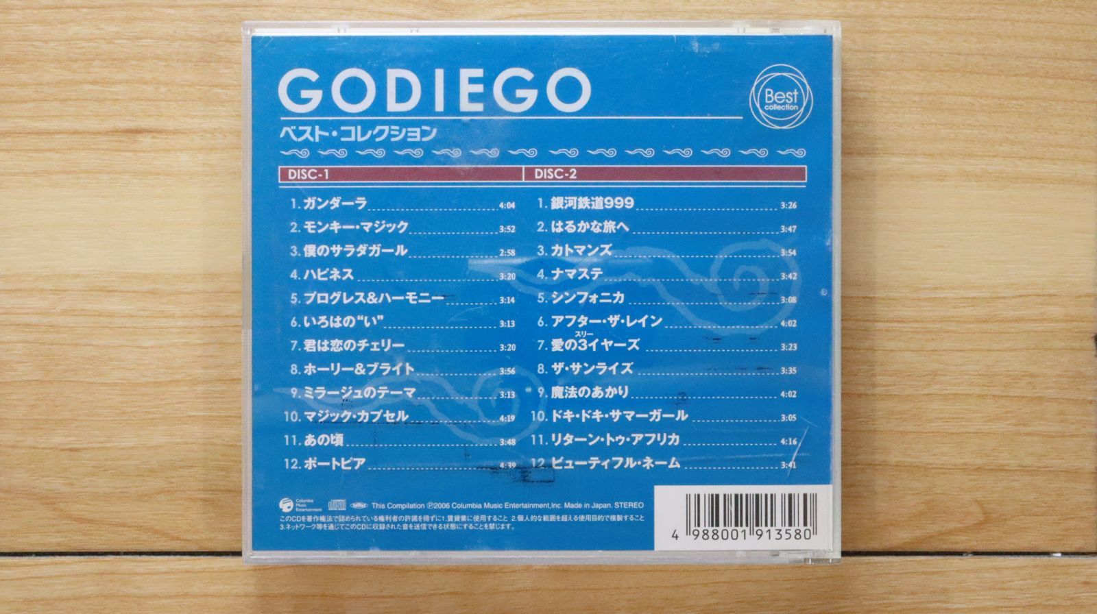 国内盤CD☆ゴダイゴ/GODIEGO□ ベスト・コレクション -カンダーラ