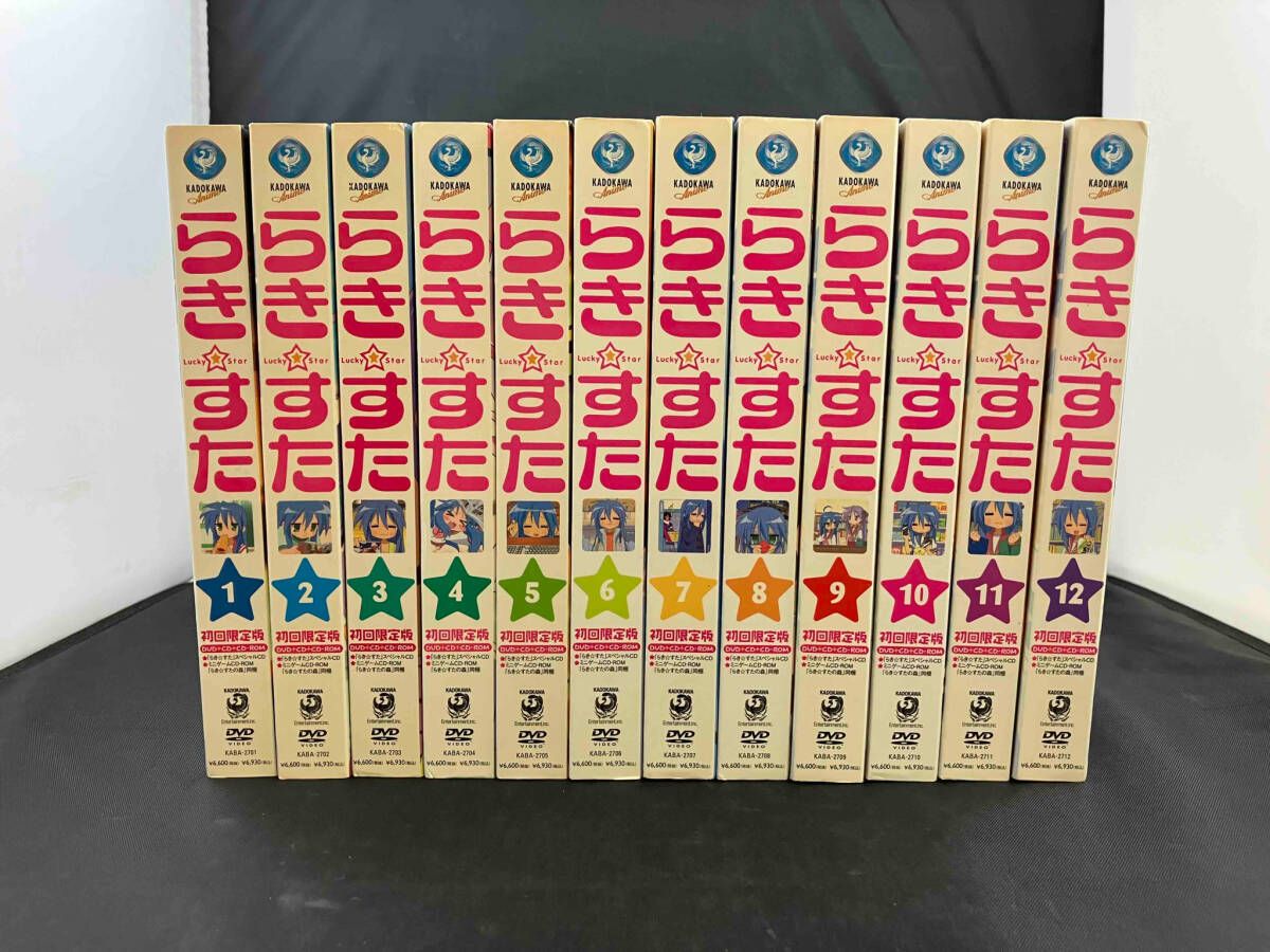 DVD 【※※※】[全12巻セット]らき☆すた 1~12(初回限定版) - メルカリ