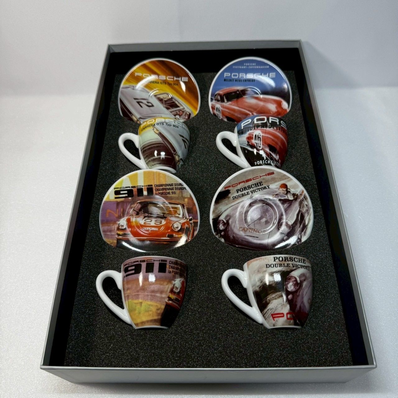 横 36 激 カップ ソーサー セット ポルシェ PORSCHE デミタスカップ
